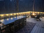 Night view of firepit